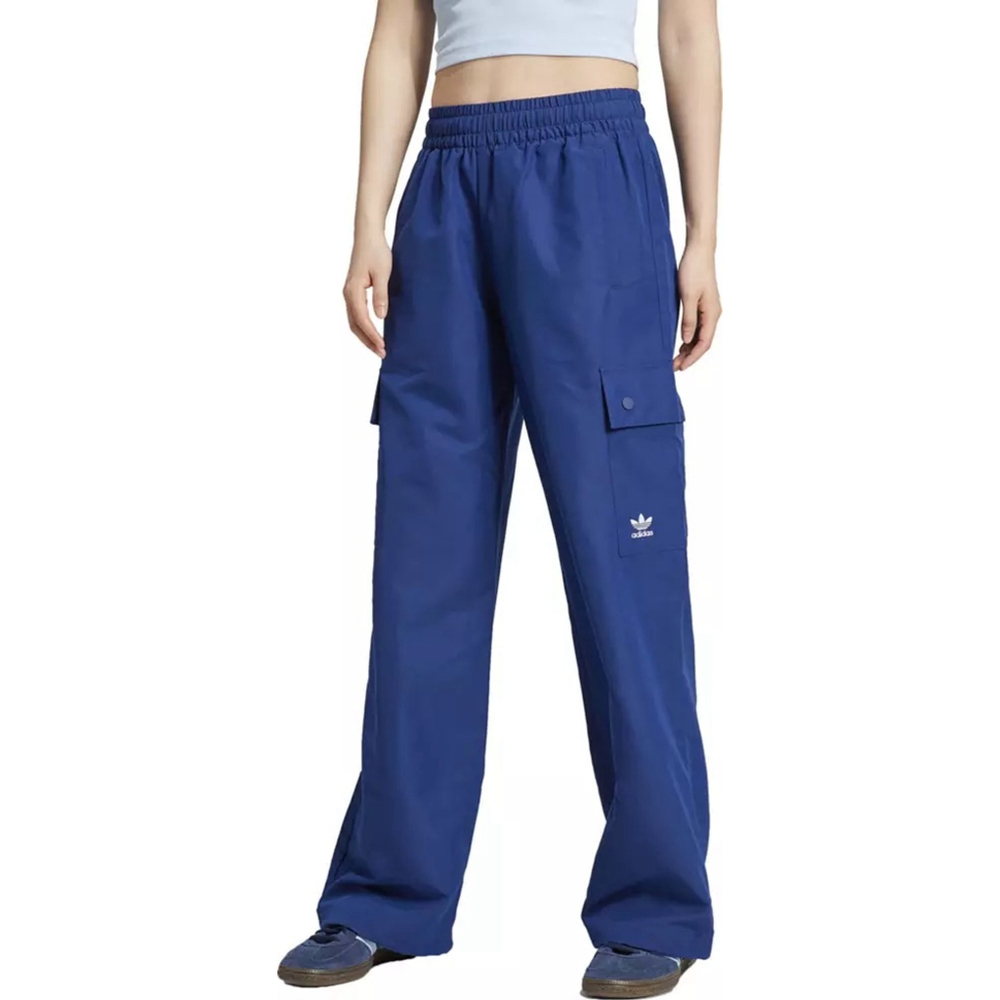 Women Adidas Cargo Pants Size XS Blue